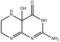 4(1H)-Pteridinone,2-amino-4a,5,6,7-tetrahydro-4a-hydroxy-(9CI),137524-89-1,结构式