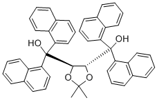 (4R,5R)-(-)-2,2-DIMETHYL-ALPHA,ALPHA,ALPHA',ALPHA'-TETRA(1-NAPHTHYL)-1,3-DIOXOLANE-4,5-DIMETHANOL price.