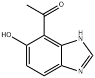 Ethanone, 1-(5-hydroxy-1H-benzimidazol-4-yl)- (9CI),137538-55-7,结构式