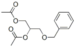3-(Phenylmethoxy)-1,2-propanediol diacetate Struktur