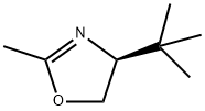 (4R)-4-T-丁基-2-甲基-2-噁唑啉,137542-74-6,结构式