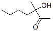 3-Hydroxy-3-methyl-2-heptanone,13757-91-0,结构式