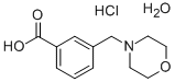 3-(MORPHOLIN-4-YLMETHYL)BENZOIC ACID HYDROCHLORIDE HYDRATE price.