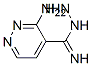 4-Pyridazinecarboximidic  acid,  3-amino-,  hydrazide 结构式