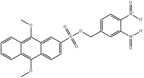 4-nitrobenzyl 9,10-diMethoxyanthracene-2-sulfonate|2-蒽磺酸, 9,10-二甲氧基-, (3,4-二硝基苯基)甲酯