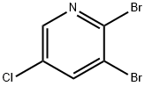 2,3 DIBROMO-5-CHLORO PYRIDINE Structure