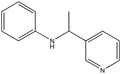 (N-phenyl)-1-(pyridin-3-yl)ethanamine Structure