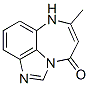 Imidazo[1,5,4-ef][1,5]benzodiazepin-4(7H)-one, 6-methyl- (9CI) Structure