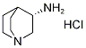 (S)-キヌクリジン-3-アミン塩酸塩 化学構造式