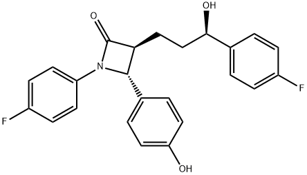 ENT-依折麦布, 1376614-99-1, 结构式