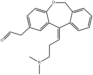 Olopatadine Carbaldehyde  DISCONTINUED 化学構造式