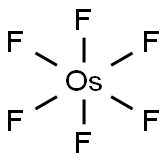 osmium hexafluoride 结构式