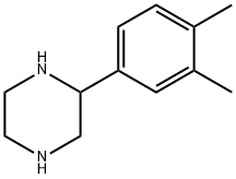 Piperazine, 2-(3,4-dimethylphenyl)- (9CI) Structure