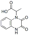 1(2H)-Quinoxalineacetic  acid,  3,4-dihydro--alpha--methyl-2,3-dioxo-|