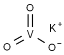 Potassium metavanadate Structure