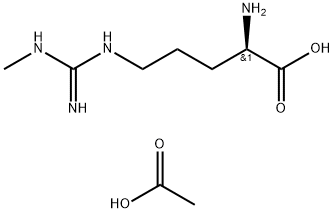 NG-单甲基-D-精氨酸醋酸盐,137694-75-8,结构式