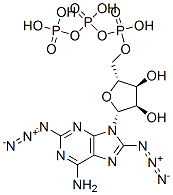 2,8-diazidoadenosine 5'-triphosphate Structure