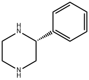 (2R)-2-Phenyl-piperazine 结构式