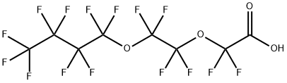 全氟-3,6-二氧杂葵酸 结构式