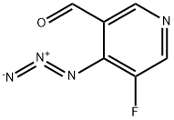 4-Azido-5-fluoropyridine-3-carbaldehyde Structure