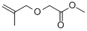 (2-METHYL-ALLYLOXY)-ACETIC ACID METHYL ESTER Structure