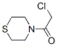 Thiomorpholine, 4-(chloroacetyl)- (9CI) 结构式