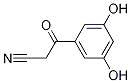 3-(3,5-二羟基苯基)-3-氧代丙腈 结构式