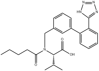 Valsartan Structure