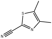 4,5-二甲基噻唑-2-甲腈, 1378802-88-0, 结构式