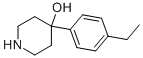 4-(4-ETHYL-PHENYL)-PIPERIDIN-4-OL Structure