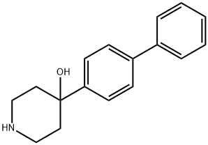 4-[1,1'-BIPHENYL]-4-YL-4-PIPERIDINOL Struktur