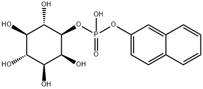 2-naphthyl-myo-inositol 1-phosphate Structure