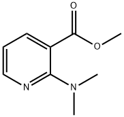 Methyl 2-(diMethylaMino)nicotinate 化学構造式