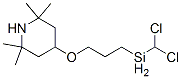 Piperidine, 4-3-(dichloromethylsilyl)propoxy-2,2,6,6-tetramethyl-, hydrolyzed, polymd.|