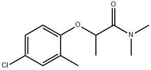 2-(4-Chloro-2-methylphenoxy)-N,N-dimethylpropionamide 结构式