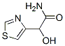 4-Thiazoleacetamide,  -alpha--hydroxy- Structure