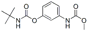 m-(tert-Butylcarbamoyloxy)carbanilic acid methyl ester Structure