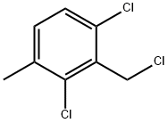 1,3-DICHLORO-2-(CHLOROMETHYL)-4-METHYLBENZENE 结构式
