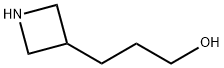 3-(Azetidin-3-yl)propan-1-ol 化学構造式