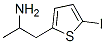 2-(2-aminopropyl)-5-iodothiophene 结构式