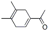 Ethanone, 1-(4,5-dimethyl-1,4-cyclohexadien-1-yl)- (9CI) Structure