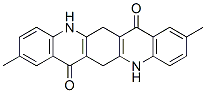 5,6,12,13-tetrahydro-2,9-dimethylquino[2,3-b]acridine-7,14-dione 结构式