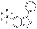 3-Phenyl-5-(pentafluorosulfanyl)benzo[c]isoxazole Structure