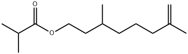 CITRONELLYL ISOBUTYRATE|(2-甲基)3,7-二甲基-6-辛烯丙酸酯