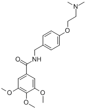 曲美苄胺,138-56-7,结构式
