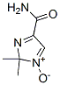 2H-Imidazole-4-carboxamide,2,2-dimethyl-,1-oxide(9CI) Struktur