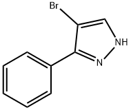 4-BROMO-3-PHENYL-1(2)H-PYRAZOLE,13808-65-6,结构式