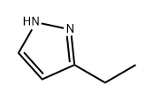 3-乙基-2H-吡唑,13808-71-4,结构式
