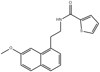 138112-93-3 N-[2-(7-methoxynaphthalen-1-yl)ethyl]thiophene-2-carboxamide