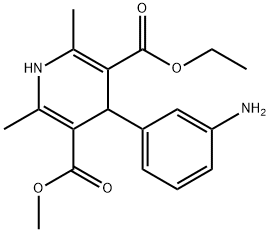 4-(3-アミノフェニル)-5-(メトキシカルボニル)-2,6-ジメチル-1,4-ジヒドロピリジン-3-カルボン酸エチル